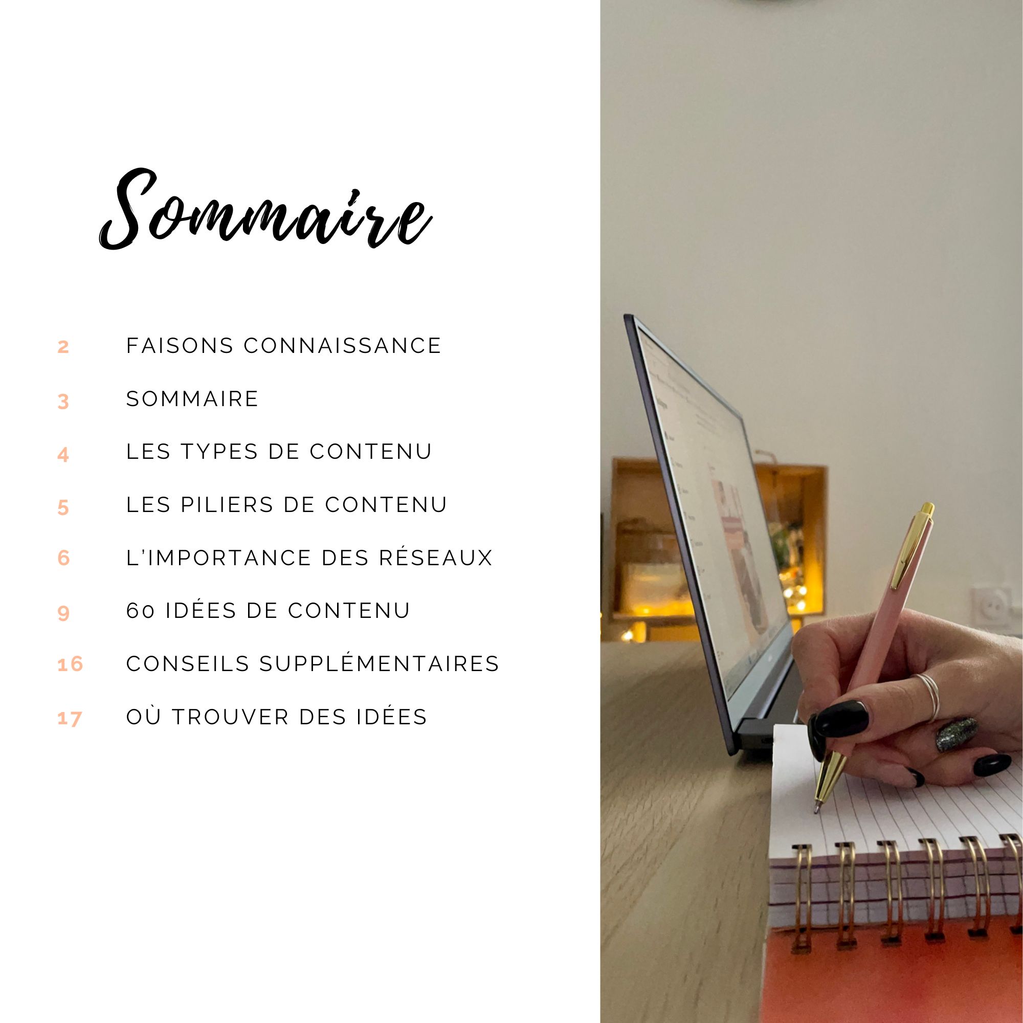 60 idées food pour les réseaux sociaux